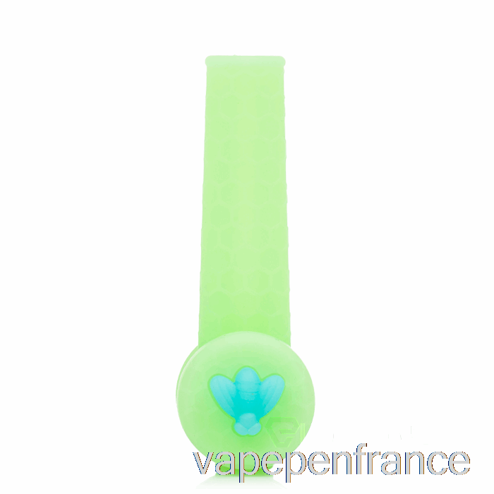 Stratus Trio Silicone Pipe Uv Slime (uv Bleu Abeille / Uv Vert) Stylo Vape